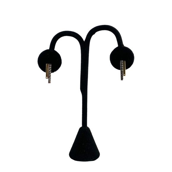 Stainless Steel Necklace with Matching Earrings - Picture 2 of 3